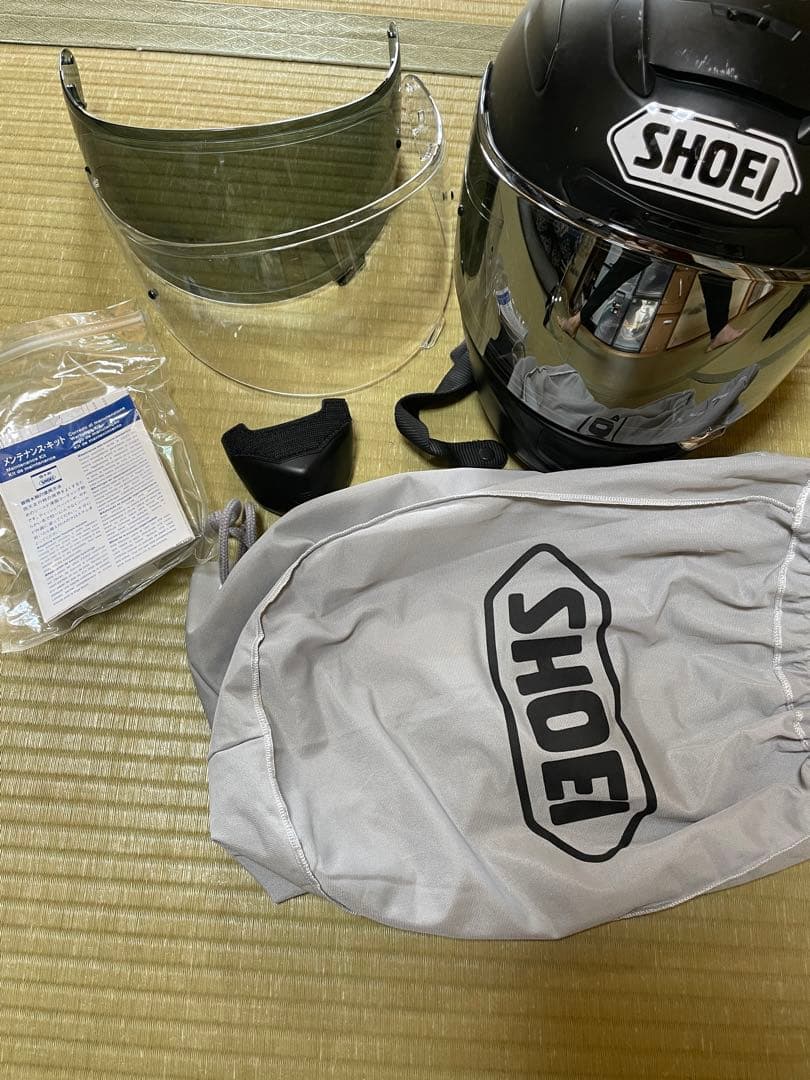 ショウエイ　フルフェイスヘルメット　X-TWELVE Mサイズ　マットブラック