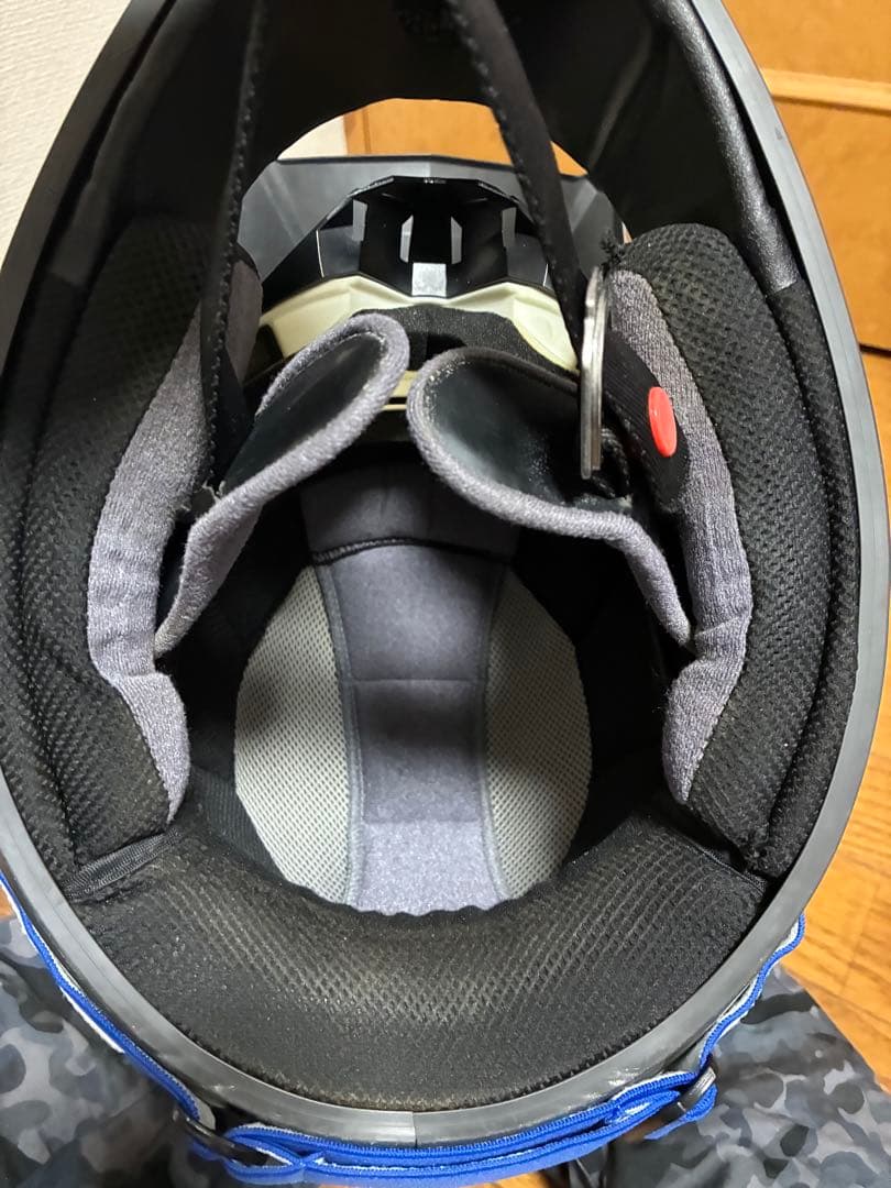 FOXオフロードヘルメット 100%ゴーグル付き