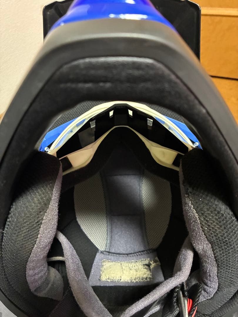 FOXオフロードヘルメット 100%ゴーグル付き