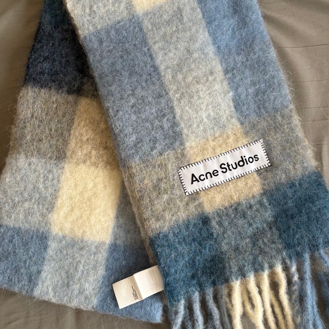 Acne Studios チェック柄 マフラー