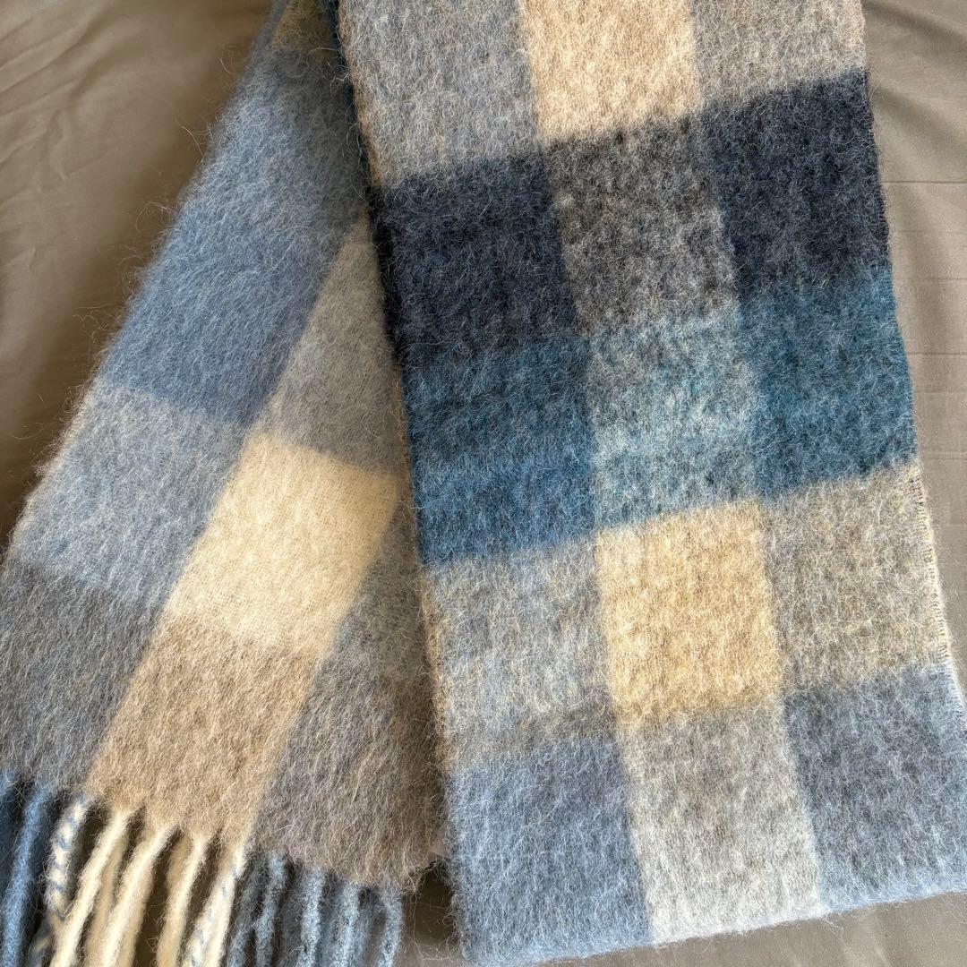 Acne Studios チェック柄 マフラー