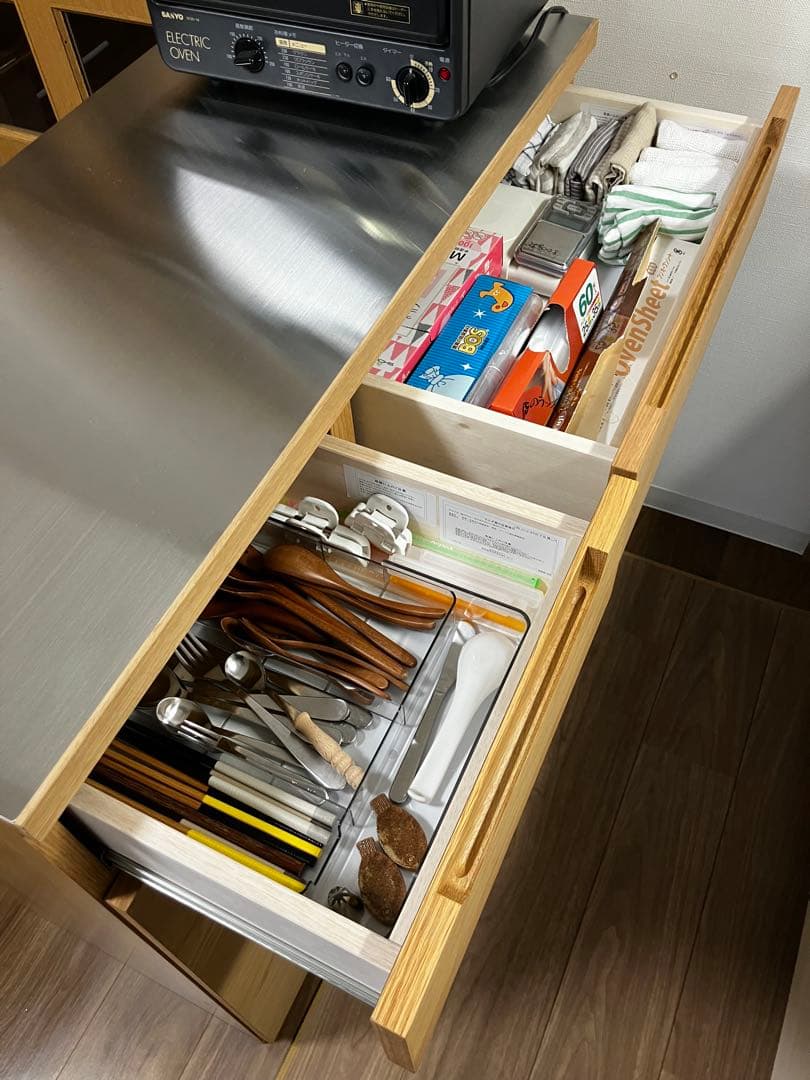 【値下げ】unico LOMキッチンカウンター【美品】送料込み