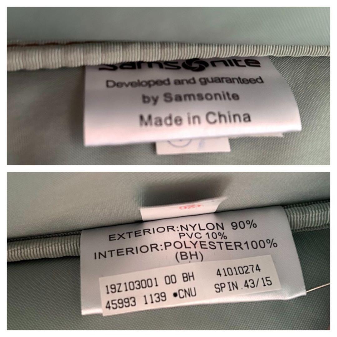 美品　サムソナイト　4輪キャリーケース　機内持ち込み可能　ハンドル調整可能