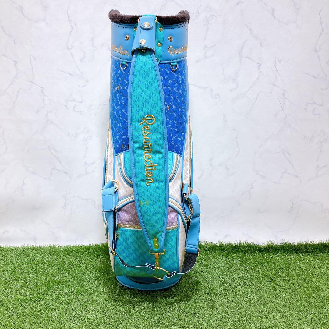 18. レザレクション オリオラ キャディバッグ 金田久美子プロモデル　3点式