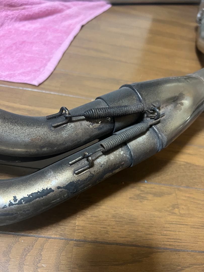 XJR400用　OVERUSA カーボンファイバー マフラー