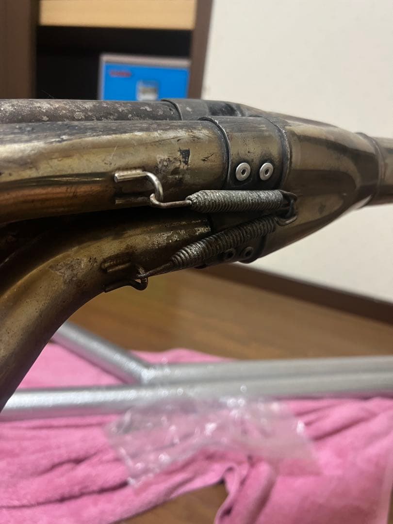 XJR400用　OVERUSA カーボンファイバー マフラー