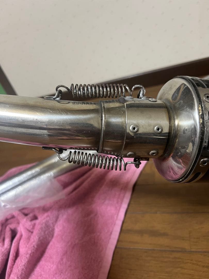 XJR400用　OVERUSA カーボンファイバー マフラー