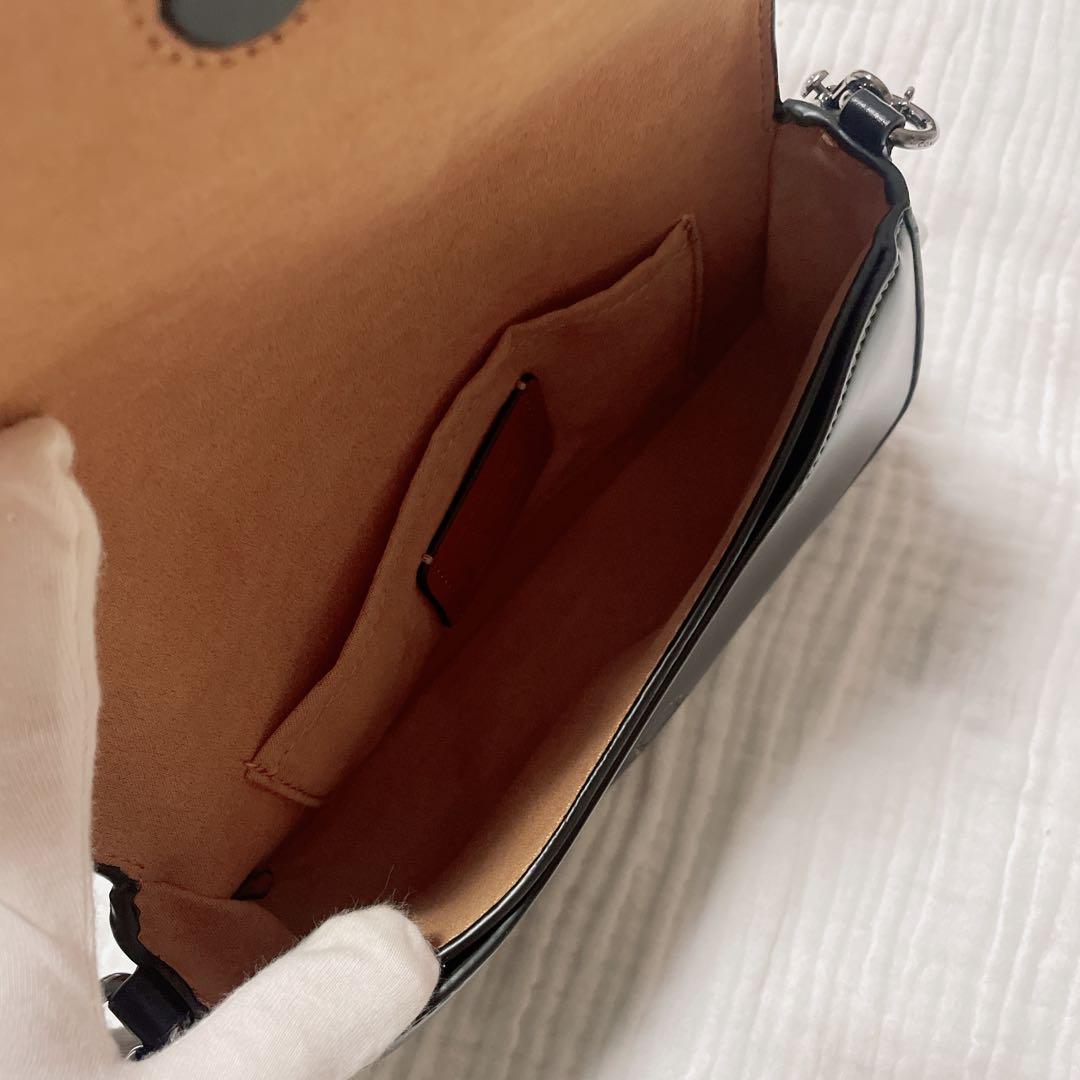 新品未使用 コーチ アンドレア ショルダーバッグ ブラック