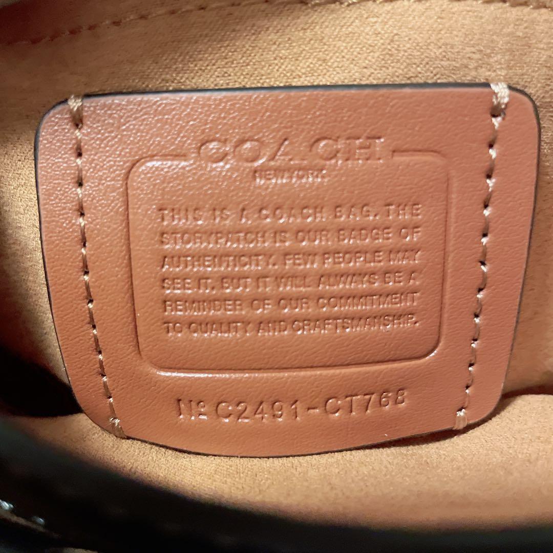 新品未使用 コーチ アンドレア ショルダーバッグ ブラック