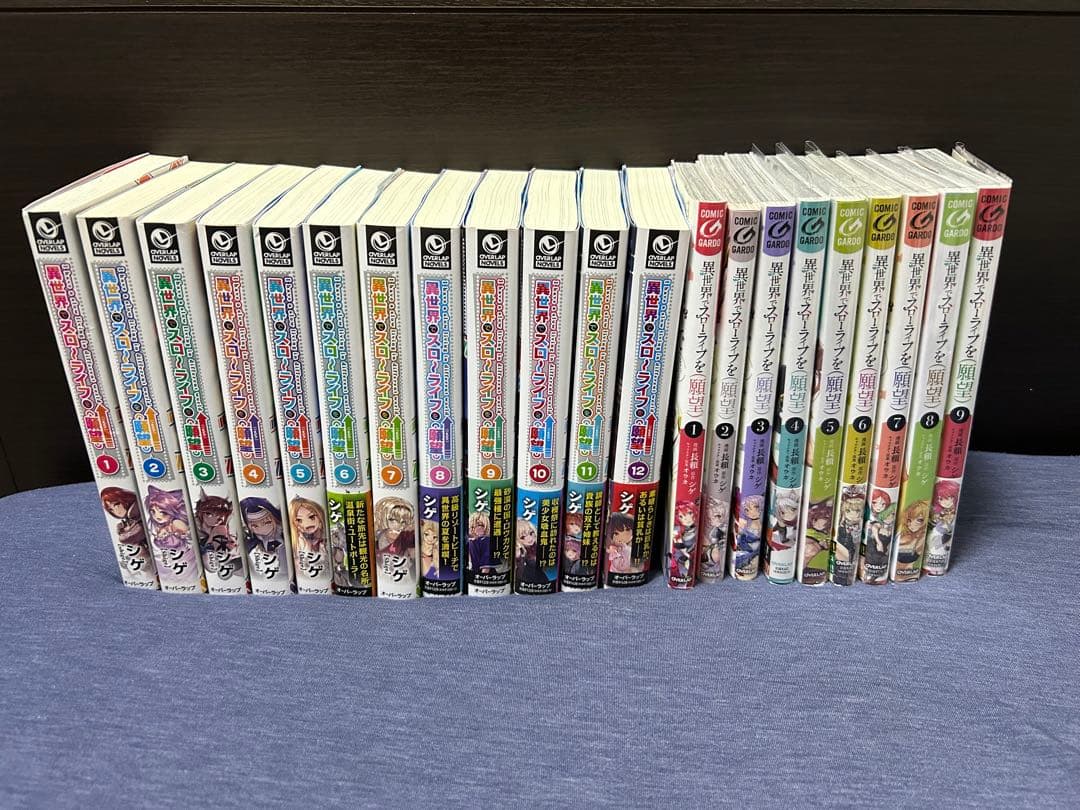 異世界でスローライフを(願望) ノベル1-12 コミック1-10