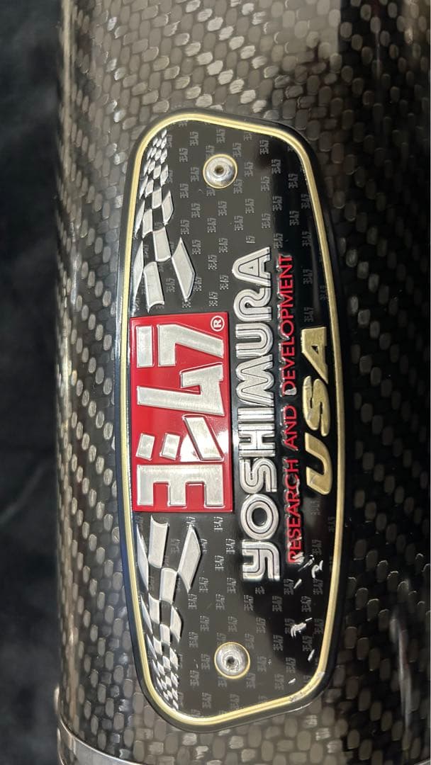 USヨシムラ R-77 カーボン デュアル スリップオンマフラー ZZR1400