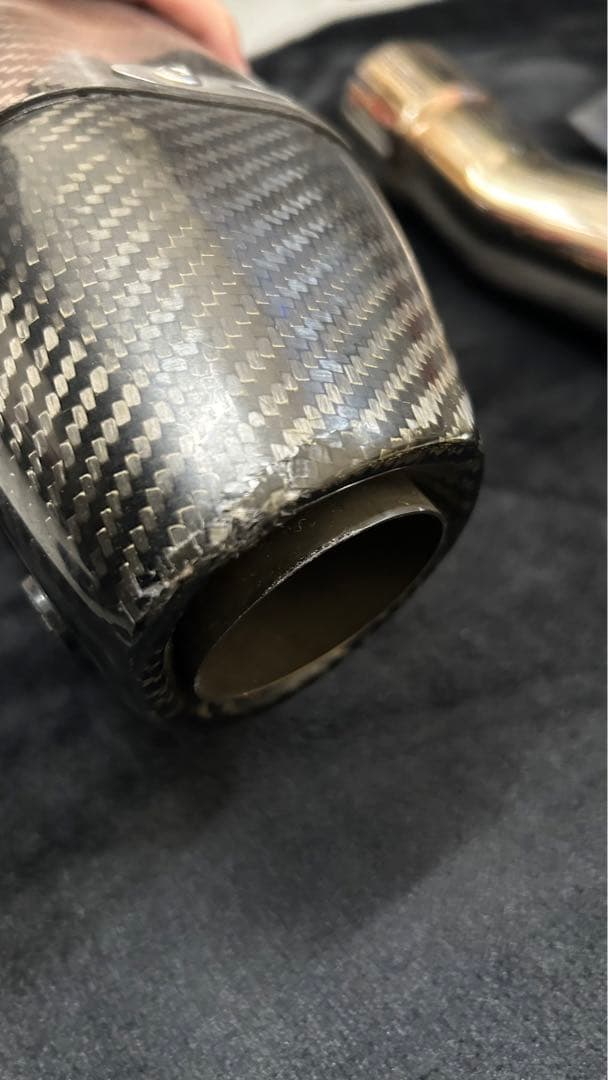 USヨシムラ R-77 カーボン デュアル スリップオンマフラー ZZR1400