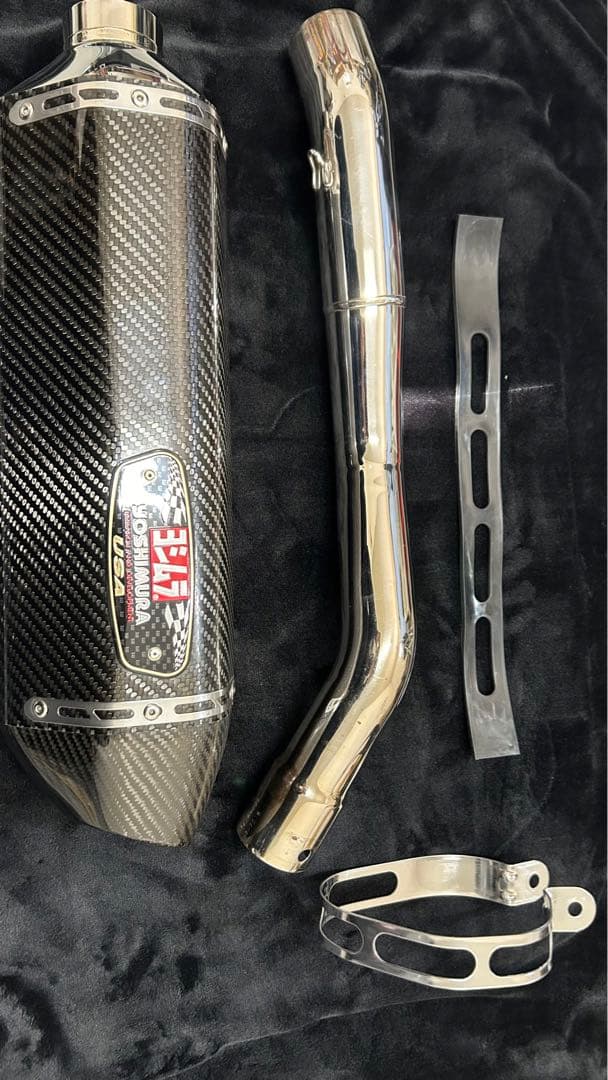 USヨシムラ R-77 カーボン デュアル スリップオンマフラー ZZR1400