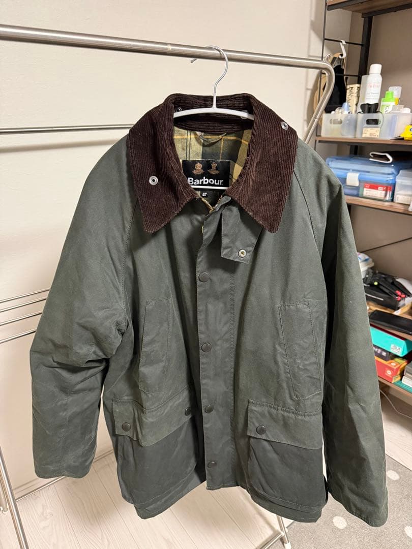 Barbour Bedale バブアー ビデイル ワックス セージ