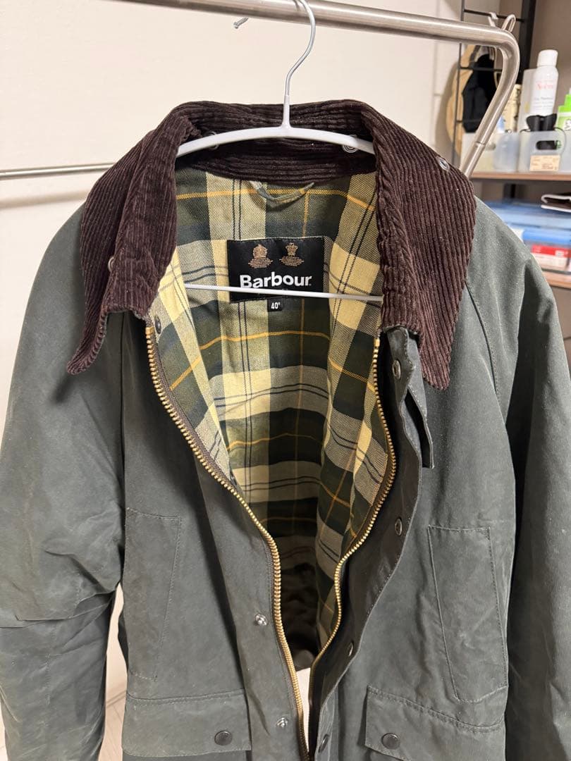 Barbour Bedale バブアー ビデイル ワックス セージ