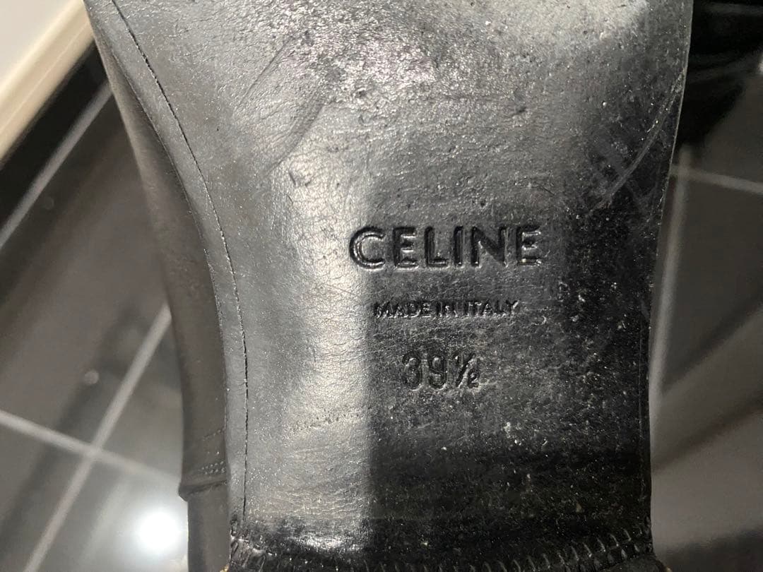 CELINE ジョッパーブーツ(黒)