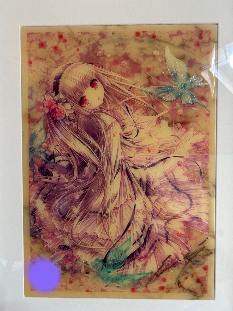 てぃんくる 版画 ぶらうん