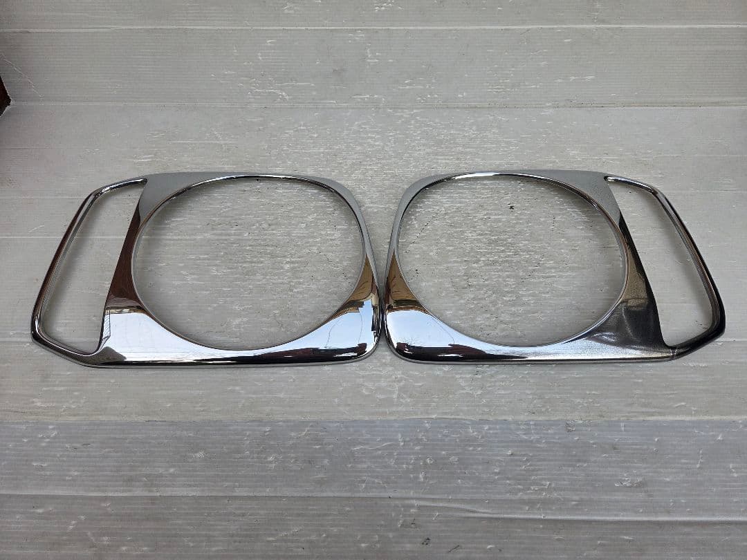 JB23 ジムニー 純正 OP メッキ ヘッドライトカバー