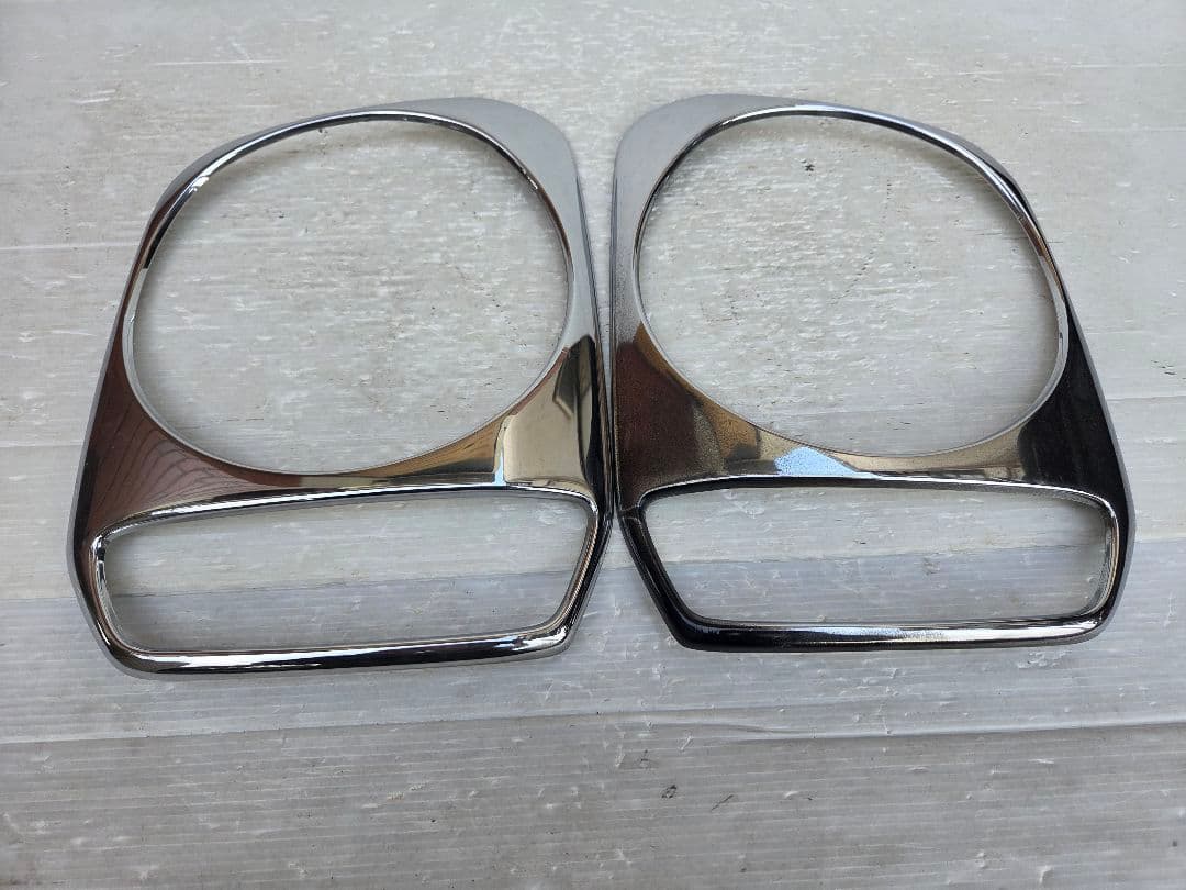 JB23 ジムニー 純正 OP メッキ ヘッドライトカバー