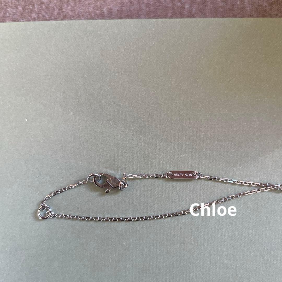 【ほぼ新品】ヴァンクリーフ⭐︎フリヴォル　ミニネックレス　銀座メゾン店購入