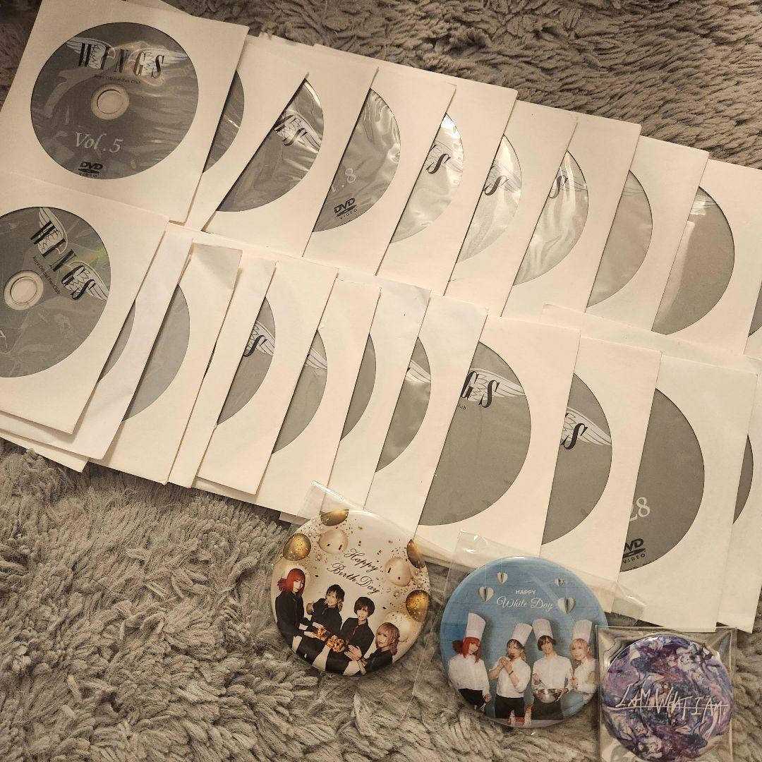 Royz official Fan club WINGS DVD 会報 セット