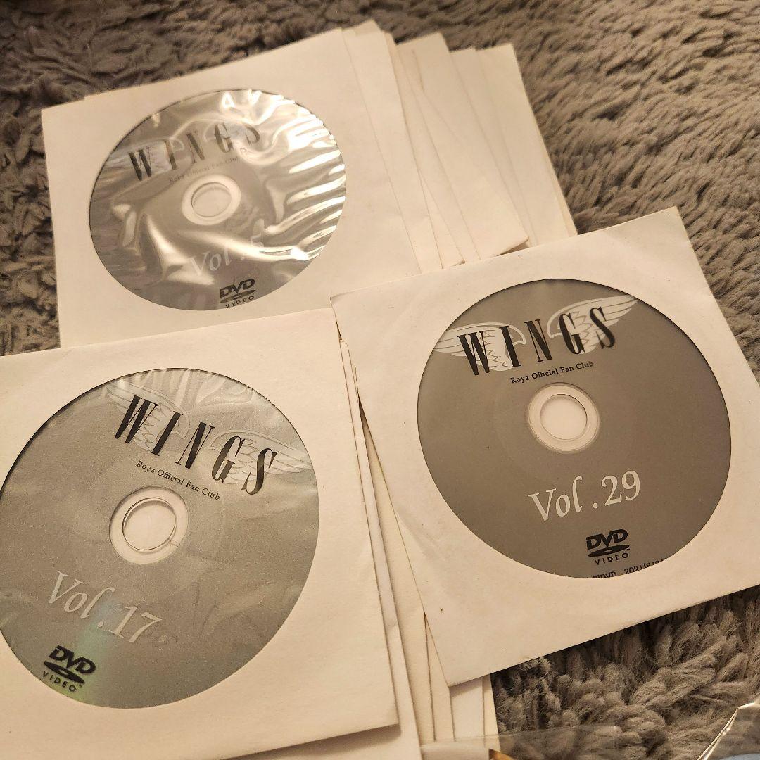 Royz official Fan club WINGS DVD 会報 セット
