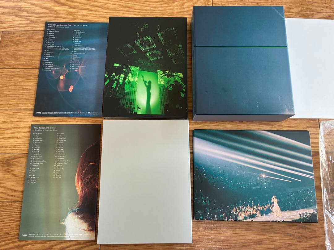 milet 5th live GREEN LIGHTS DVD 初回生産限定盤