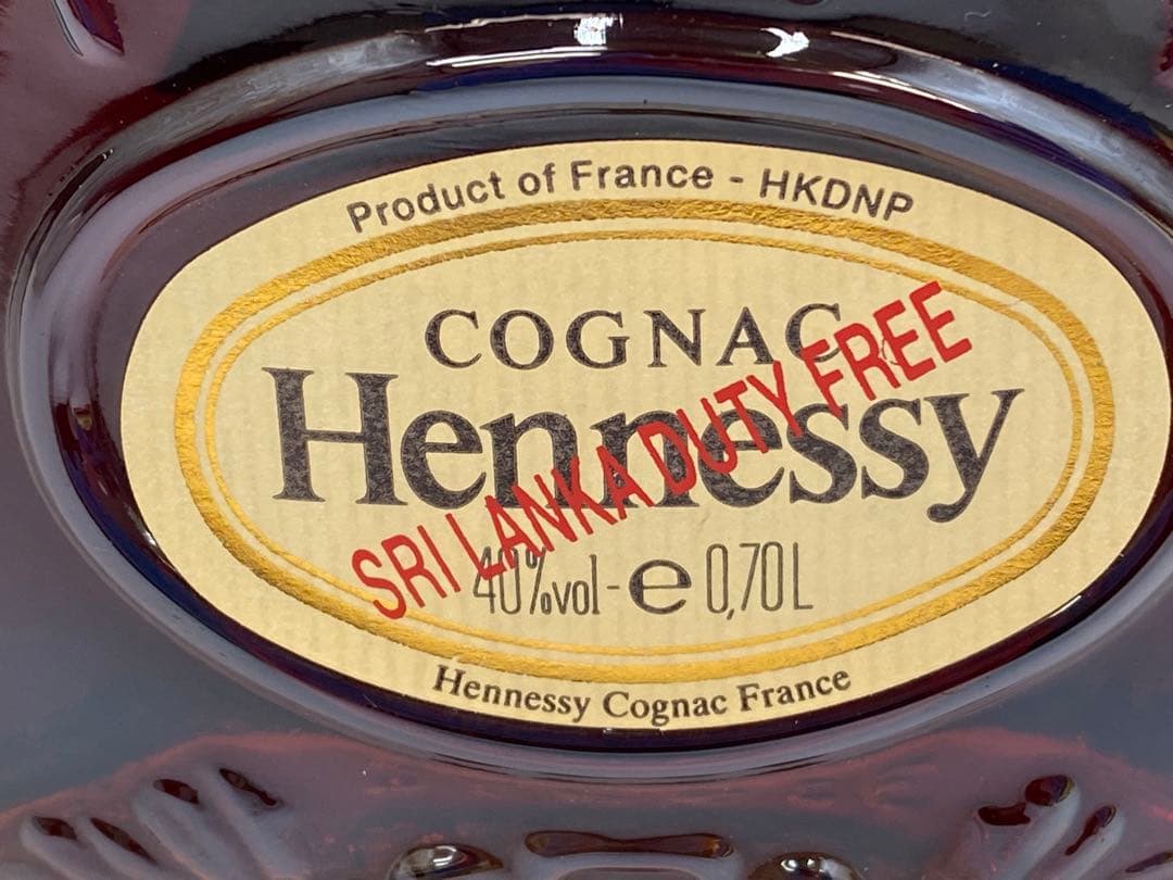 Hennessy ヘネシー X.O コニャック 金キャップ 未開封