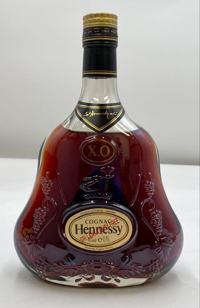Hennessy ヘネシー X.O コニャック 金キャップ 未開封