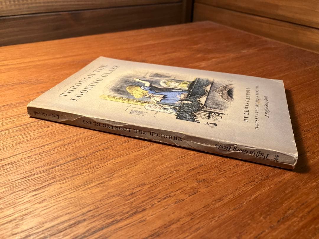 鏡の国のアリス テニエル画 ハンプティ・ダンプティ 不思議の国のアリス洋書