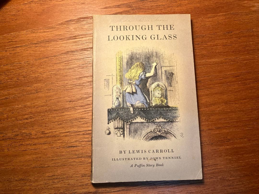 鏡の国のアリス テニエル画 ハンプティ・ダンプティ 不思議の国のアリス洋書