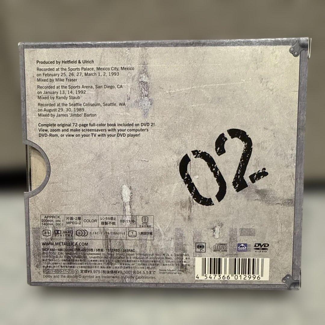 メタリカ/LIVE SHIT:BINGE & PURGE 国内盤3CD＋2DVD