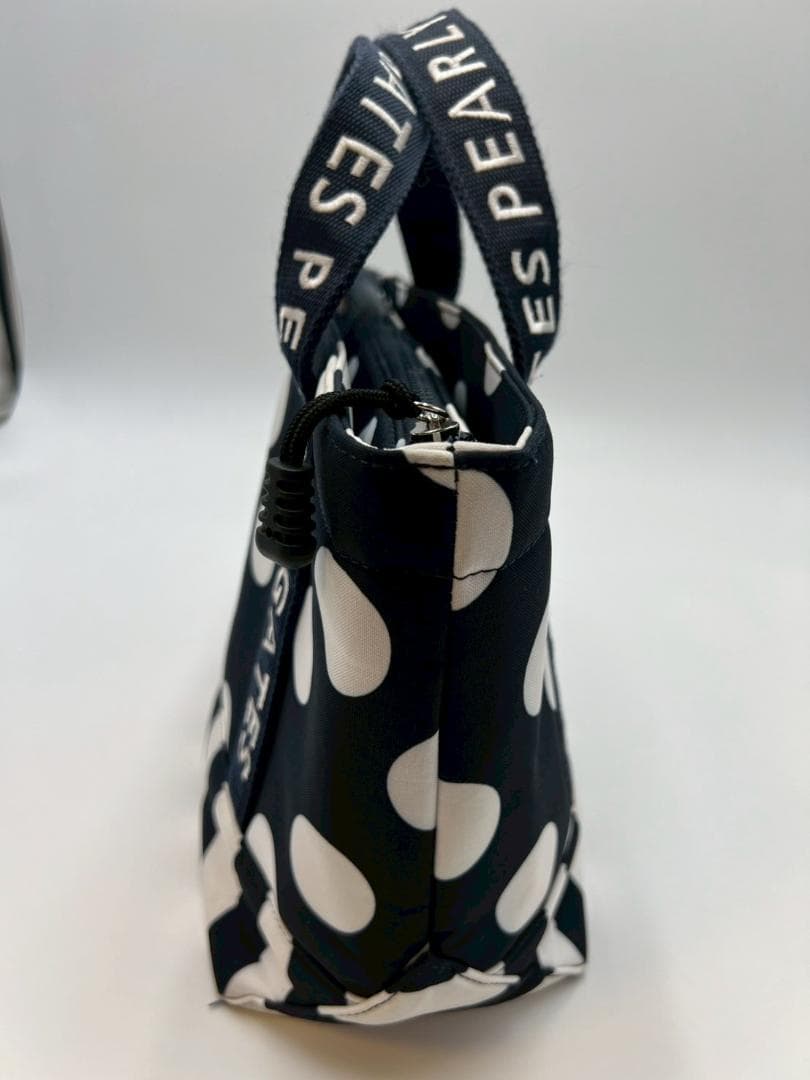 【美品】パーリーゲイツ　カートバッグ　ゴルフバッグ　ドット　ネイビー