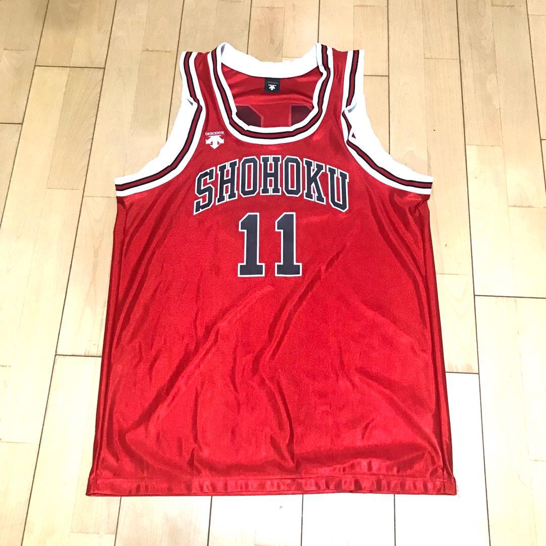 DESCENTE SLAM DUNK 流川楓 湘北高校 ユニフォーム