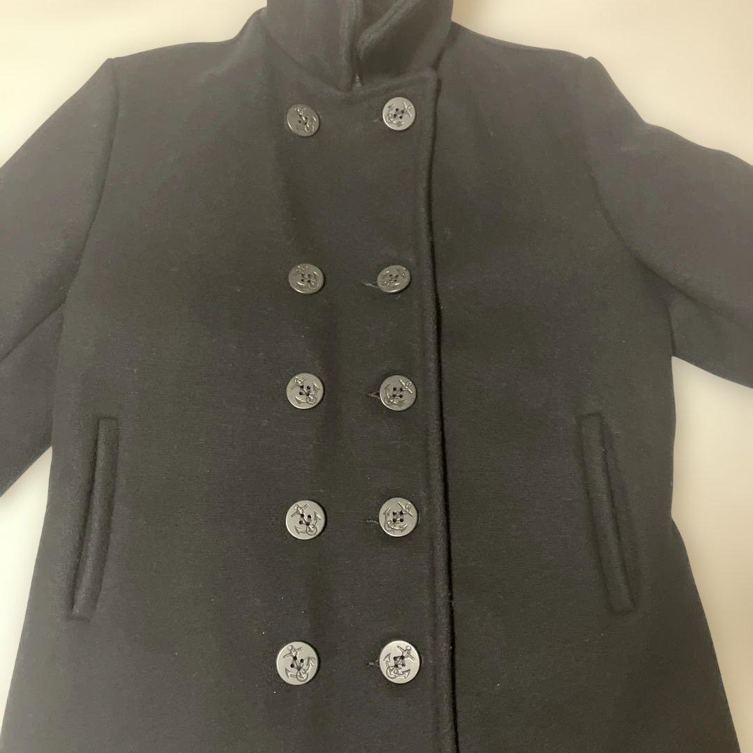 美品　ショット ピーコート キルティング ダブルブレスト U.S.304N 38