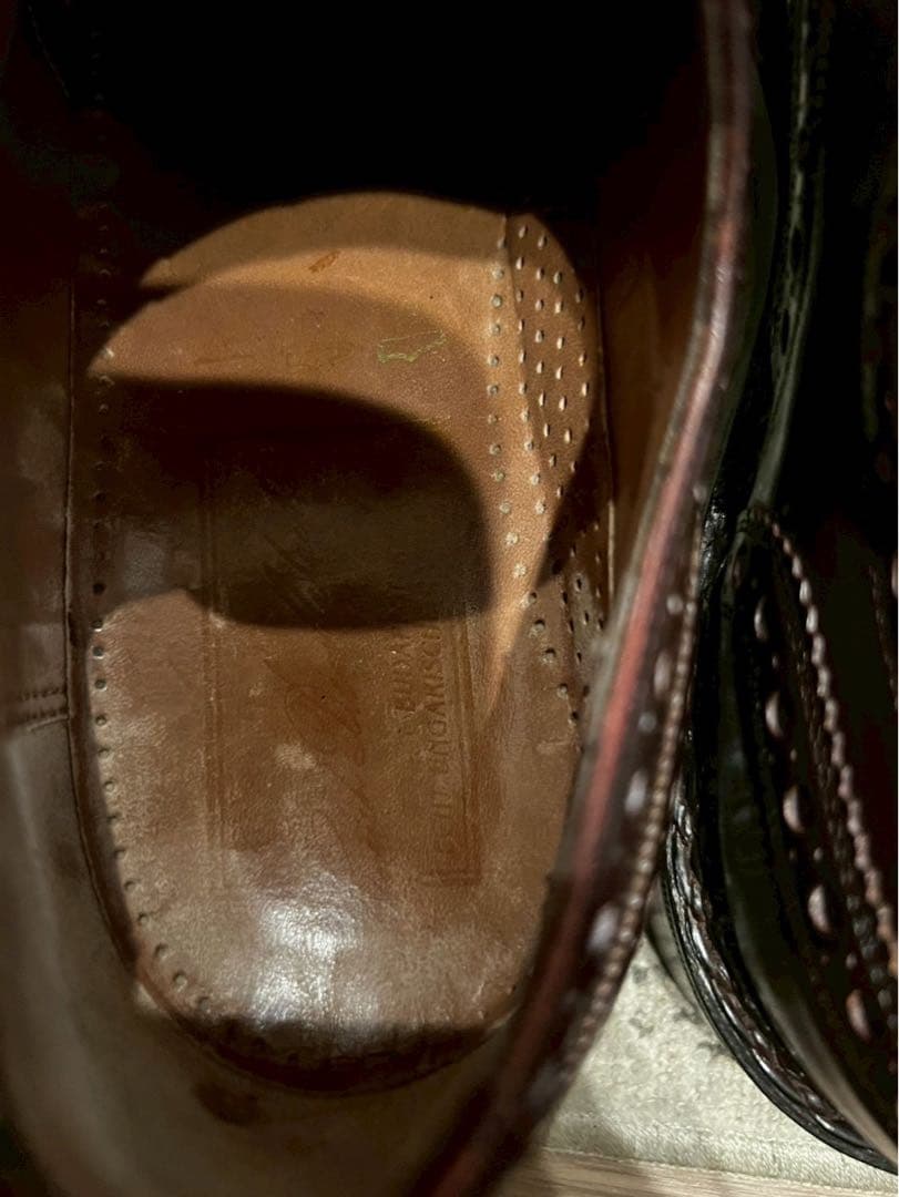 希少ブダペスト製 #ハインリッヒディンケラッカー #BUDA カーフUK7.5