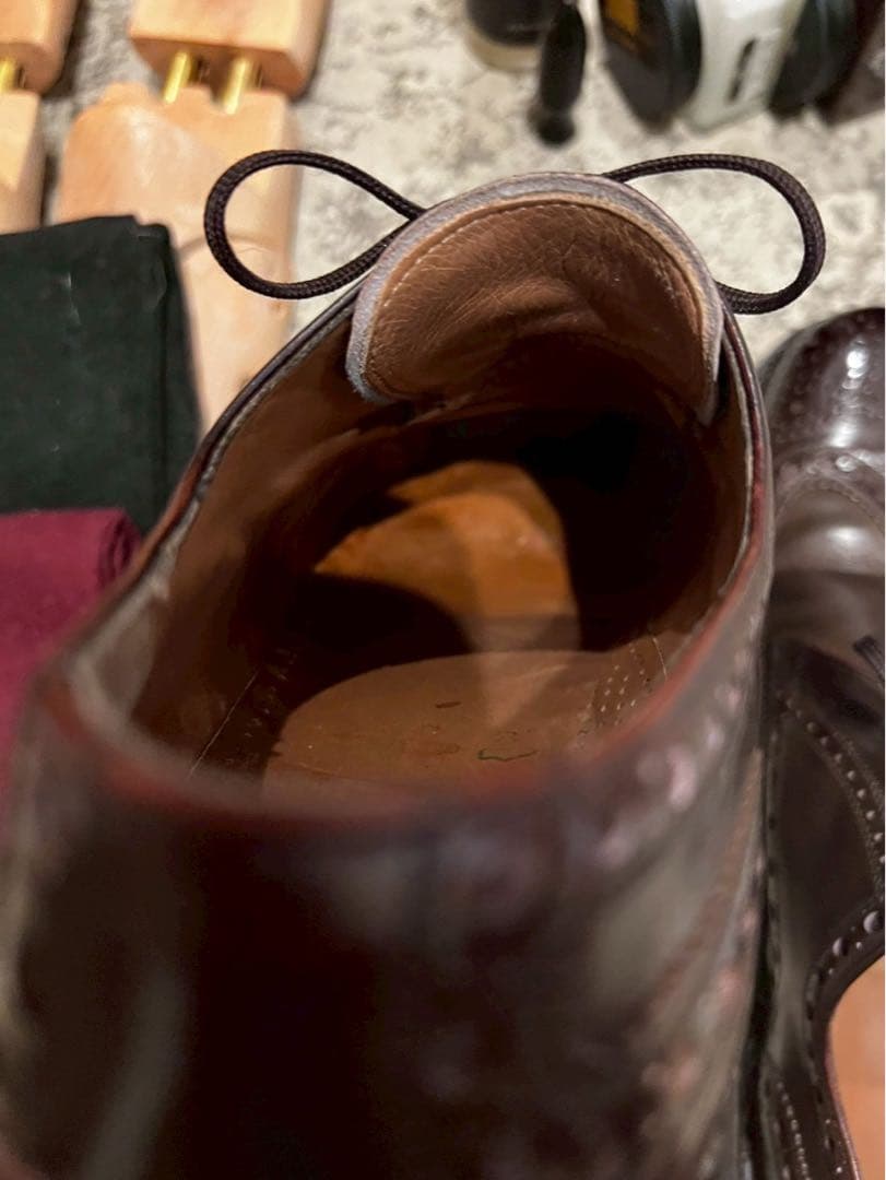 希少ブダペスト製 #ハインリッヒディンケラッカー #BUDA カーフUK7.5