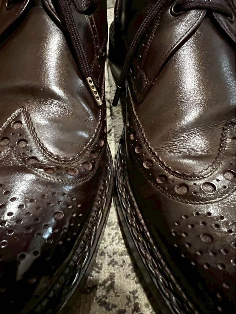 希少ブダペスト製 #ハインリッヒディンケラッカー #BUDA カーフUK7.5