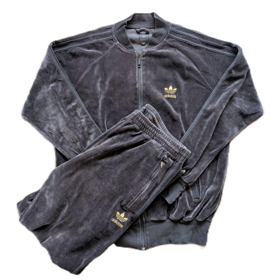 adidas originals ベロア SST ジャージ セットアップ 常田