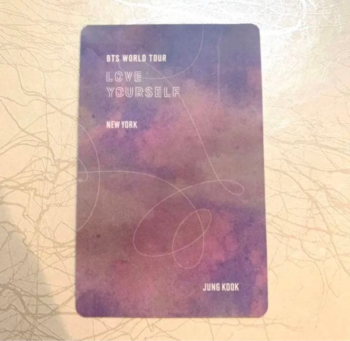 BTS LYS DVD ニューヨーク ジョングク トレカ