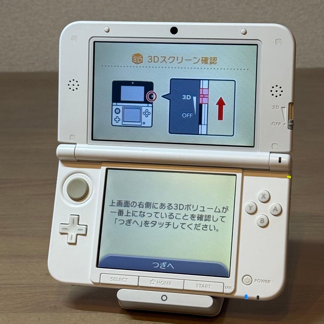 6-205 ニンテンドー3DS LL ピンク×ホワイト