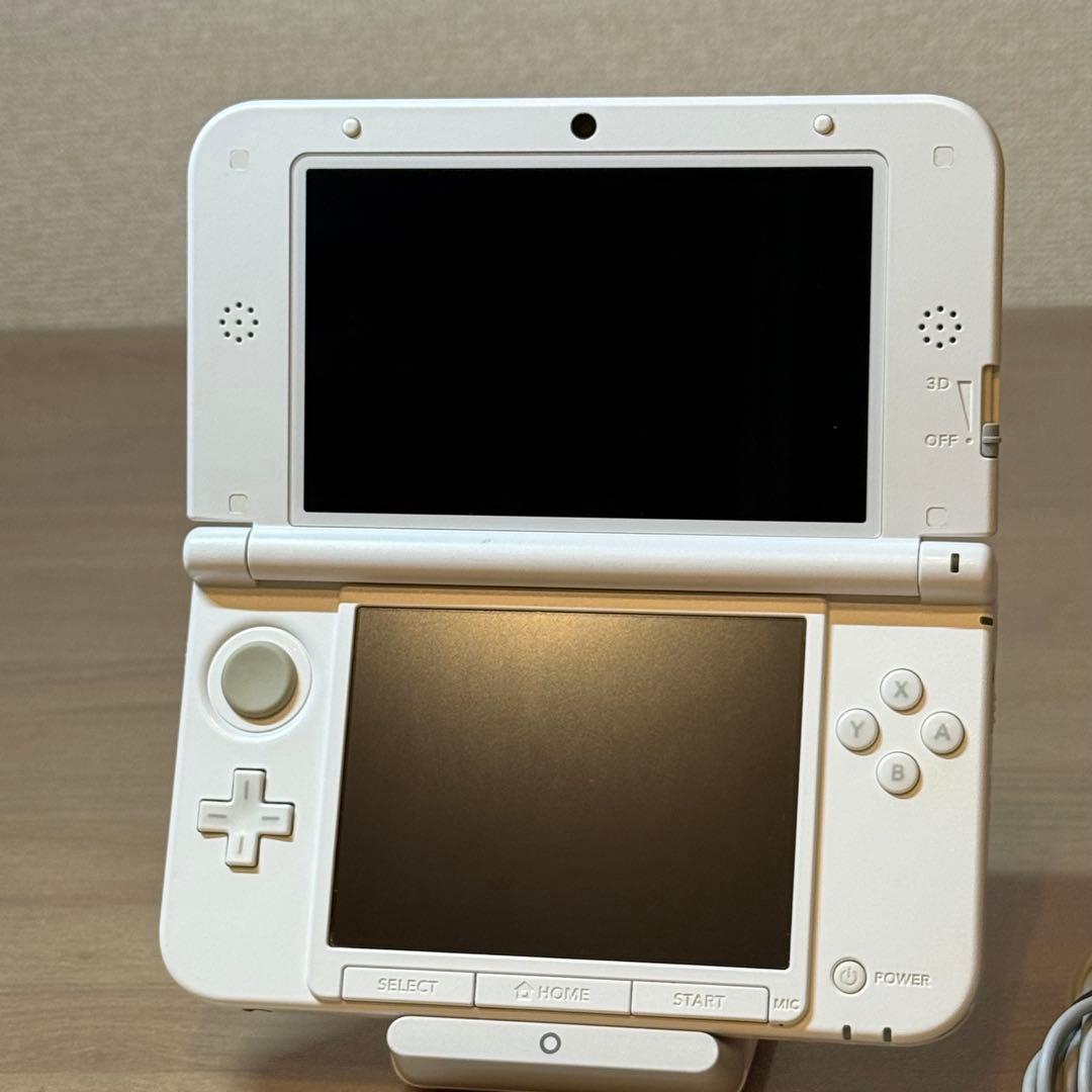 6-205 ニンテンドー3DS LL ピンク×ホワイト
