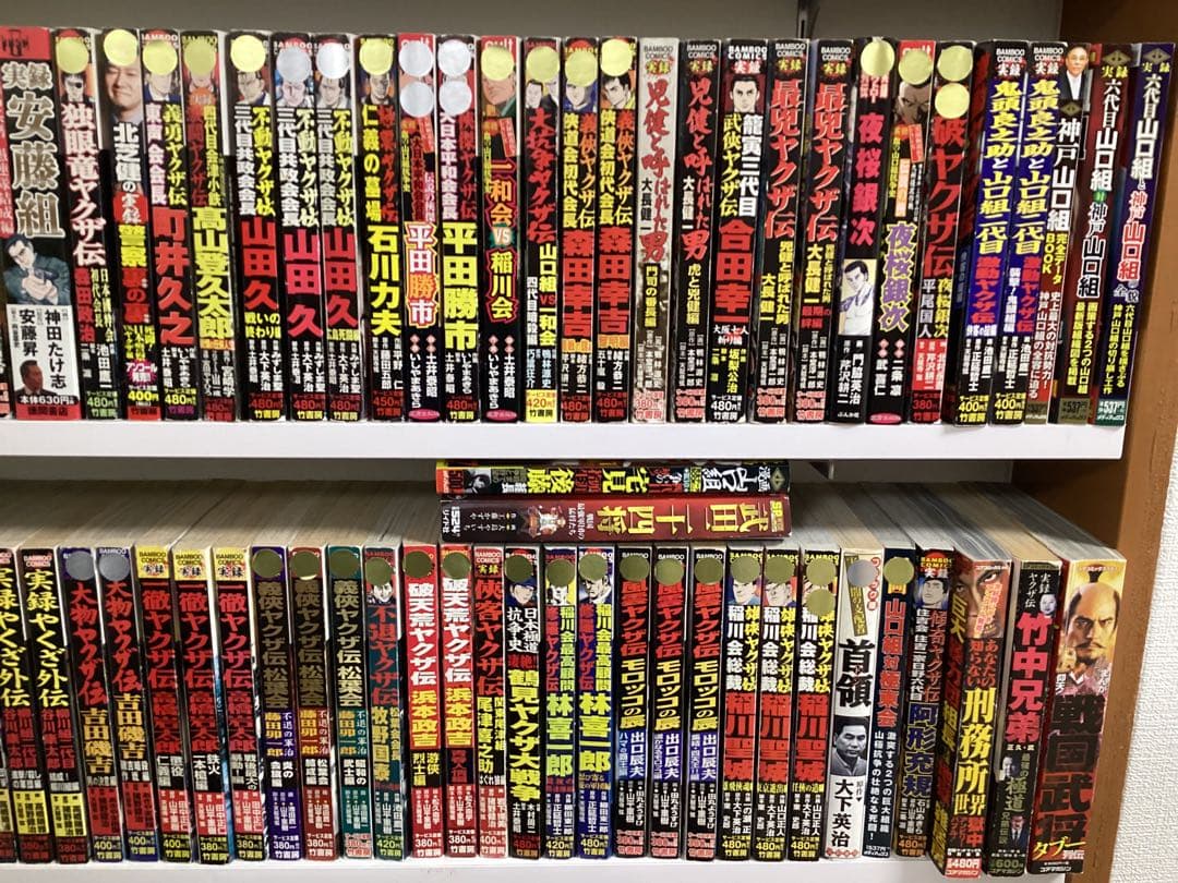 ヤクザコミック、やくざ漫画、山口組