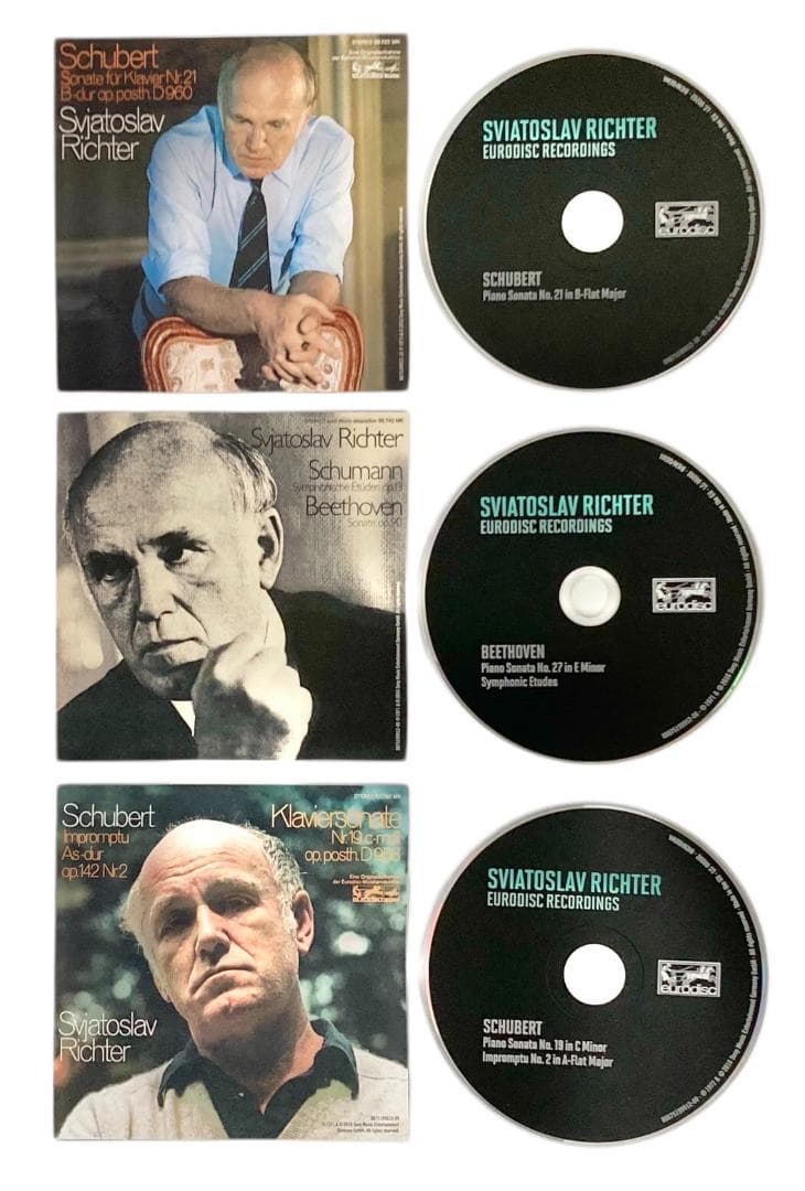 ★良品★スヴャトスラフリヒテルEURO DISC RECORDINGS 14CD