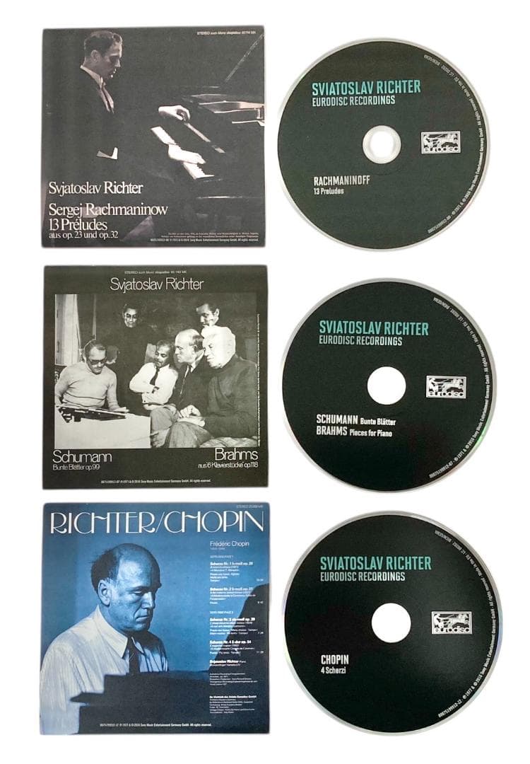 ★良品★スヴャトスラフリヒテルEURO DISC RECORDINGS 14CD