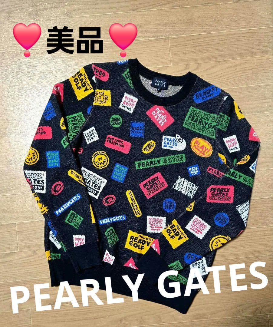 近年モデル❣️美品❣️PEARLY GATESパーリーゲイツニットセーター❣️0