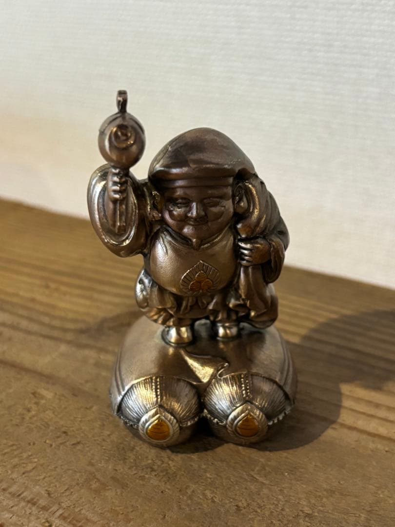 純銀　恵比寿大黒　大黒様