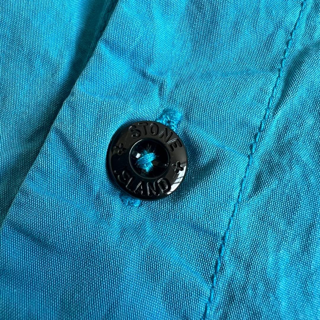 STONE  MARINA　ウォッシャブル加工　ポロシャツ　M　真贋