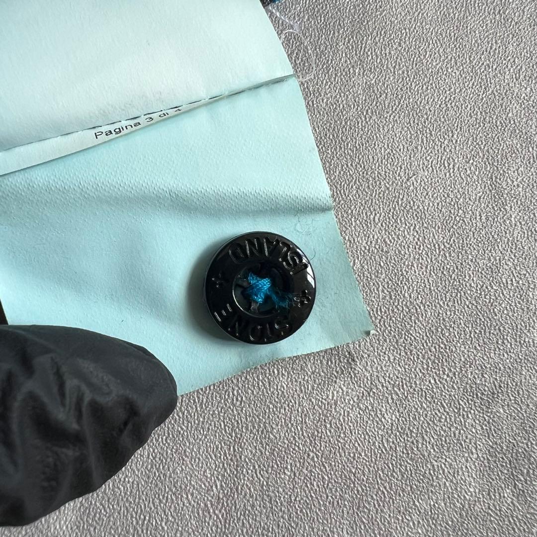 STONE  MARINA　ウォッシャブル加工　ポロシャツ　M　真贋