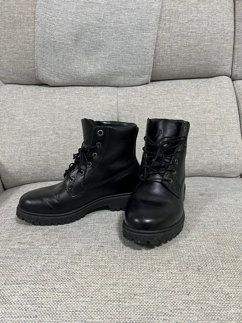 最終値下げ。DannerダナーD12004レザー ブーツ黒　25.5㎝　美品